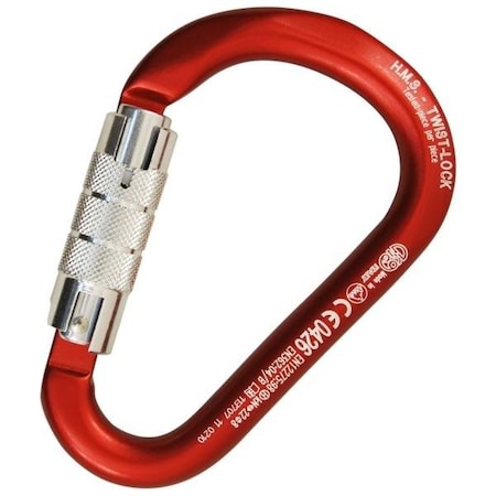 Kong Usa 116 mm Length, 23 mm Gate Opening, Aluminum Alloy, Red/Polished/Polished 786MG0RPPKK